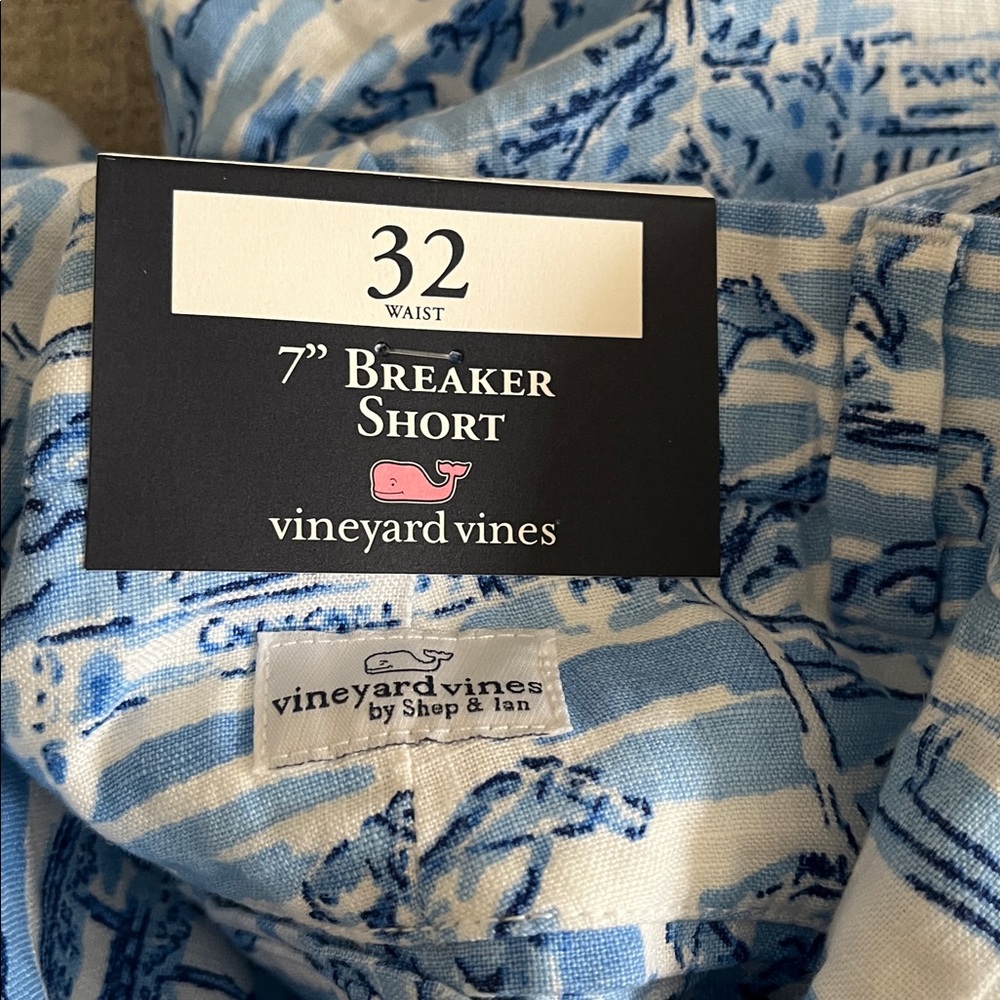 Vineyard Vines Linen Kentucky Derby Shorts 32 - Picture 4 of 4